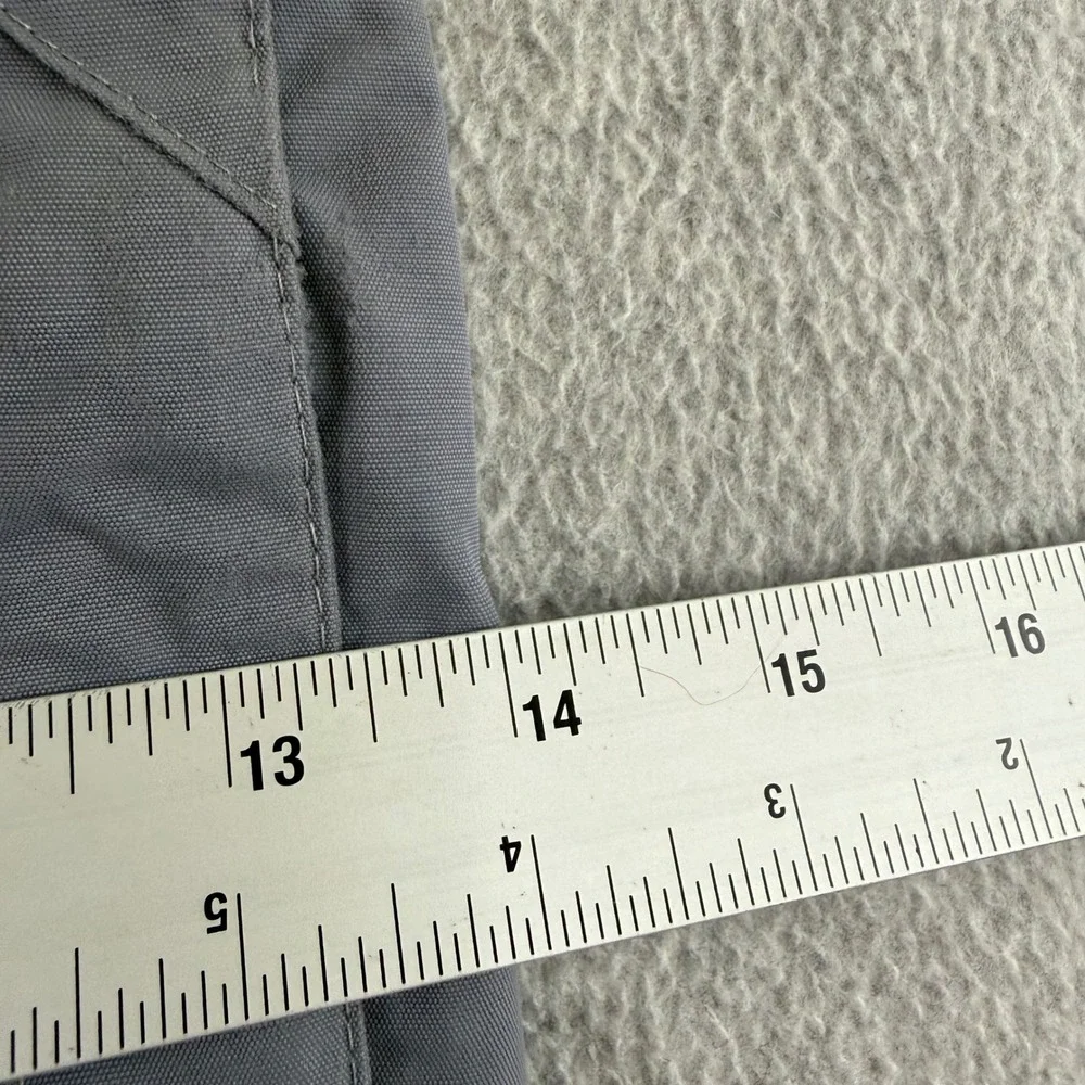 The North Face HyVent Snow Pants Mens Large Grey Waterproof Cargo Ski Snowboard
